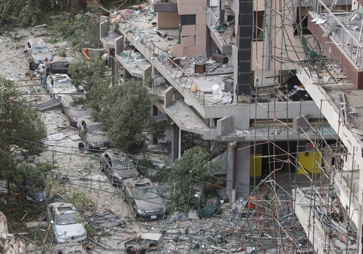 Explosión en Beirut Día después