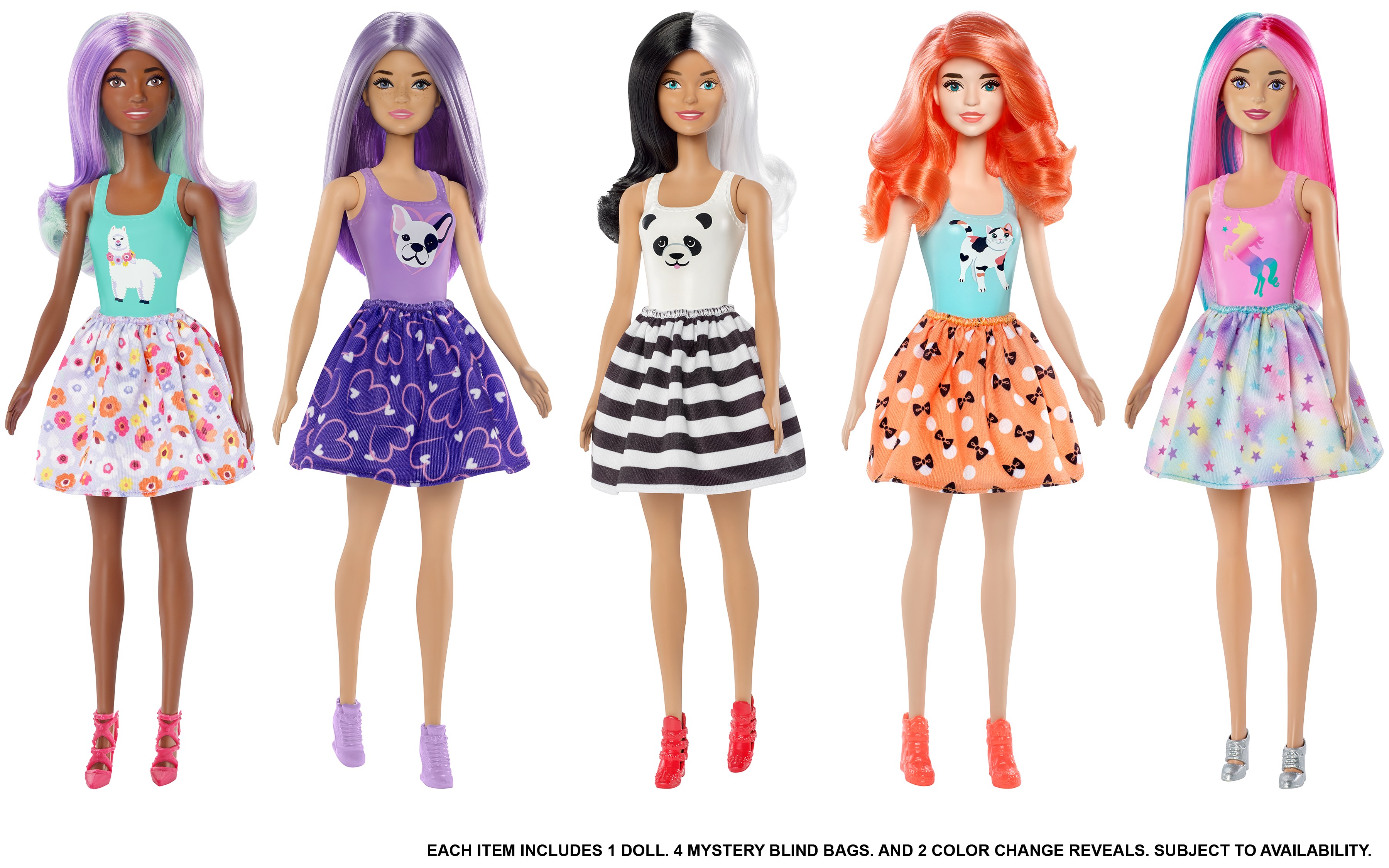 Barbie Color Reveal - Coleccion 1 - Mexico