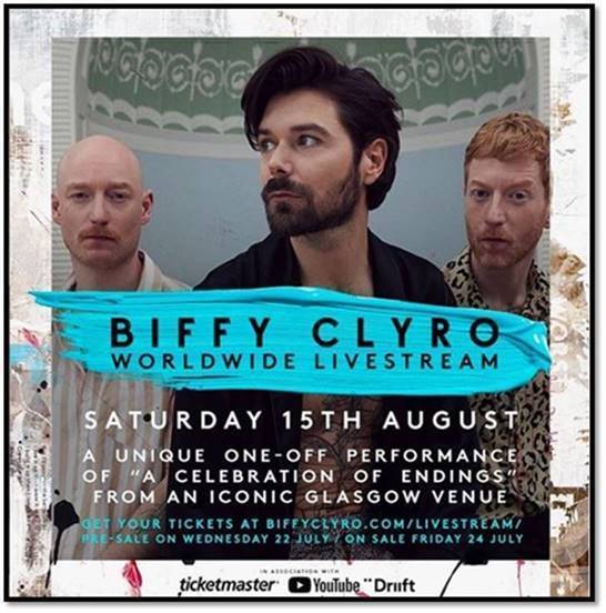 ¡Te regalamos boletos para ver a Biffy Clyro presentando su nuevo disco en línea!