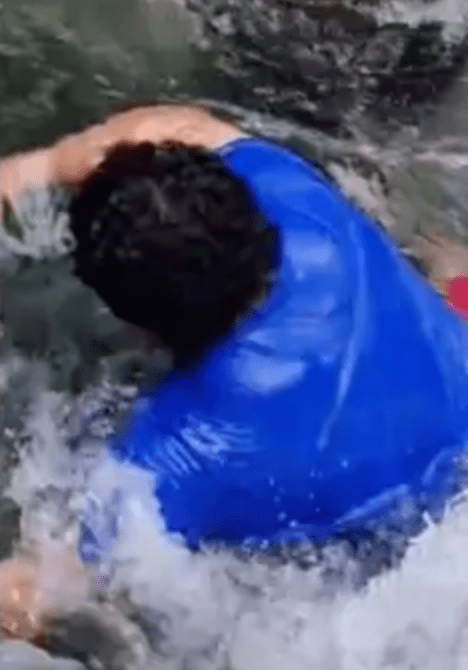 OLOV: Hombre es arrastrado por la corriente de un río en Nuevo León 