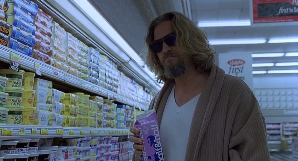 The Dude /Jeffrey Leboswki (Jeff Bridges) en Identidad peligrosa (1998)