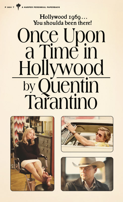 Quentin Tarantino libros Once Upon a Time in Hollywood