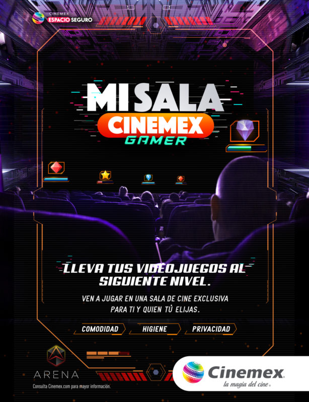 Mi sala Cinemex Gamer