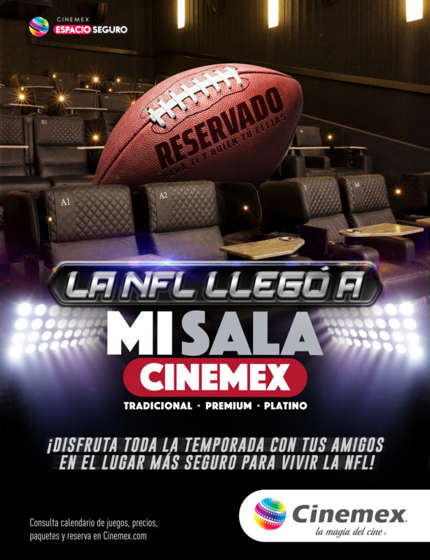 Mi sala Cinemex NFL 