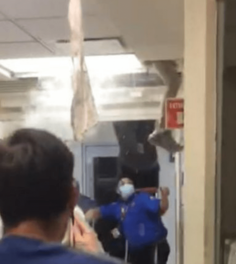 Y en Monterrey: Paciente intenta escapar por los ductos de ventilación en hospital 