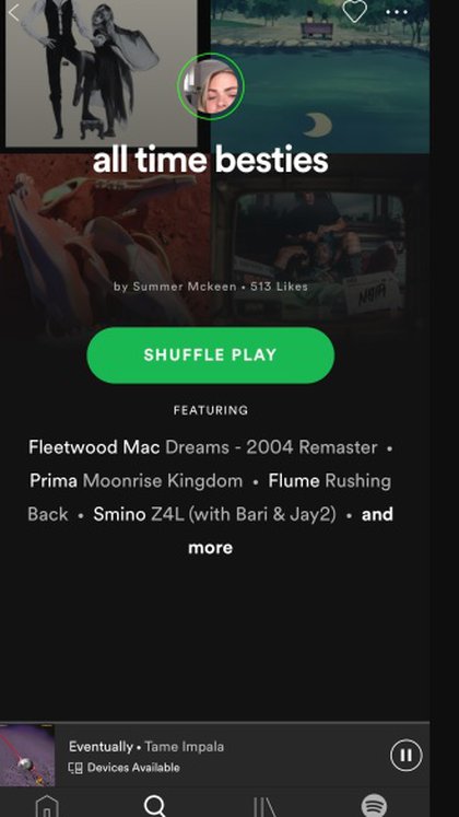 spotify nuevas stories