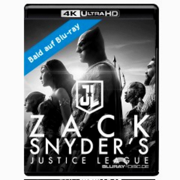 Zack Snyder Justice League Blu-ray